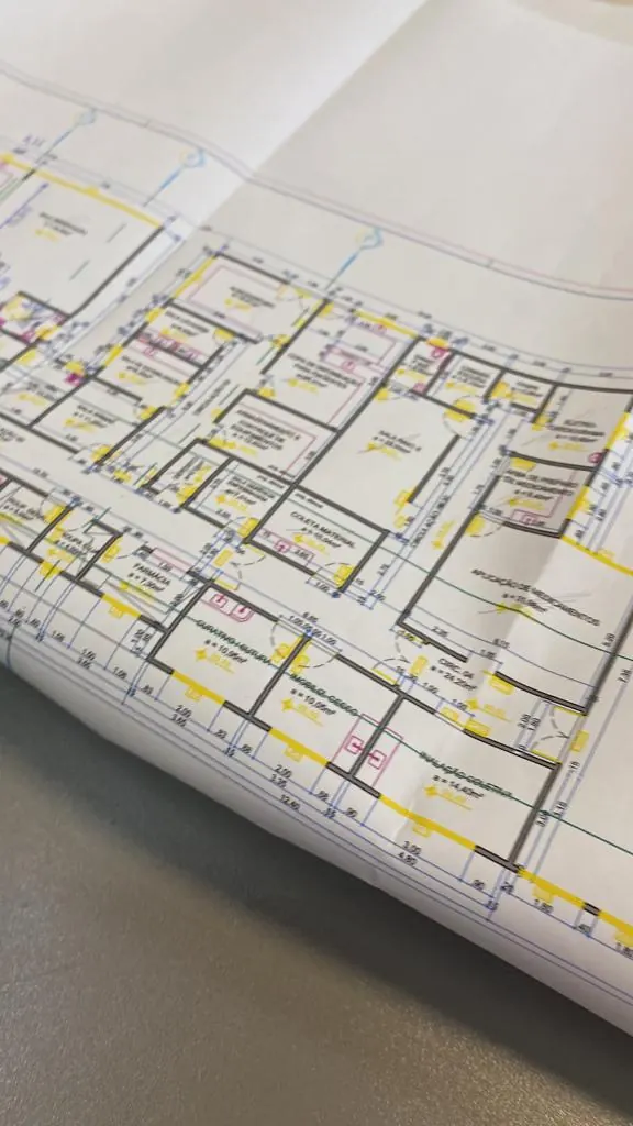Planta baixa — Projeto Arquitetônico